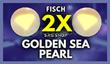 ⭐ Fisch Golden Sea Pearl 2x ⭐ [Anında]