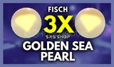 ⭐ Fisch Golden Sea Pearl 3x ⭐ [Anında]