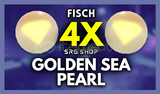 ⭐ Fisch Golden Sea Pearl 4x ⭐ [Anında]