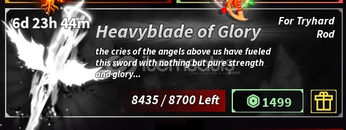 Fisch Heavyblade of Glory