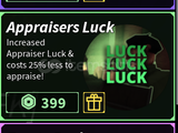 Fisch Appraisers Luck Gamepass Gift