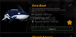 FİSCH ORCA BOAT