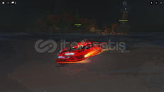 Fisch Red Racer Boat