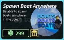 ⭐Fisch⭐Spawn Boat Aynwhere⭐