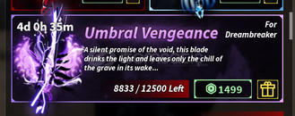 ⭐Fisch Umbral Vengeance⭐