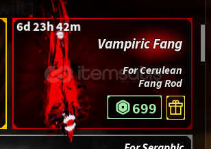 ⭐Fisch Vampiric Fang⭐ ⭐Fisch Vampiric Fang⭐