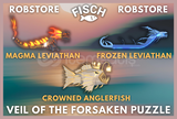 ⭐FISCH VEIL OF THE FORSAKEN PUZZLE (3 SECRET)⭐