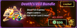 ✅​ [Fisch] Death's Veil Bundle
