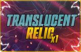 ⭐ FISCH │x1 TRANSLUCENT RELIC │ HIZLI TESLIMAT