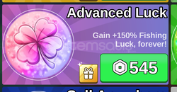 Fish İt Advanced Luck