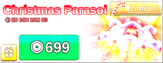 Fish It! Christmas Parasol