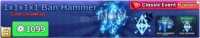 Fish It! 1x1x1x1 Ban Hammer