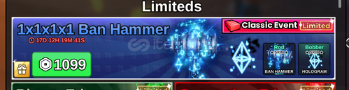 ⭐Fish It 1x1x1x1 Ban Hammer⭐