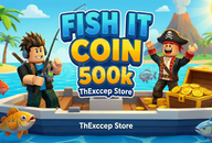 Fish İt [500k COIN +100 k Hediye] - ROBLOX 