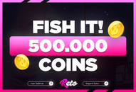  Fish İt - 500K Coin Hızlı Teslimat