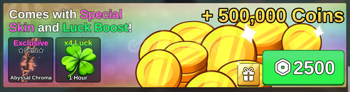 Fish İt 500K Coins