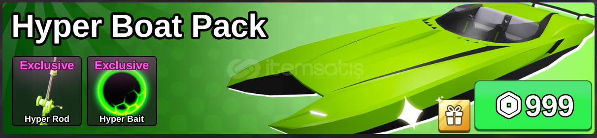 Fish İt Hyper Boat Pack Fish İt Hyper Boat Pack