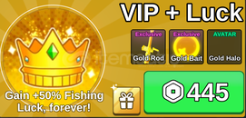 Fish It! VIP + Luck