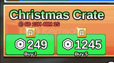 ⭐Fish It Christmas Crate 1x (1 ADET)⭐