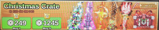 Fish It Christmas Crate 5x