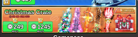 Fish It Cristmas Crate x5