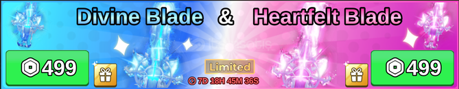 ⭐Fish It Heartfelt Blade⭐