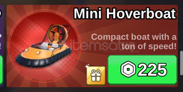 ⭐Fish It Mini Hoverboat⭐
