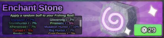 [FISH IT] ENCHANT STONE