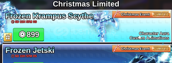 Fish It Frozen Krampus Seythe