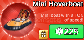 Fish It! Mini Hoverboat