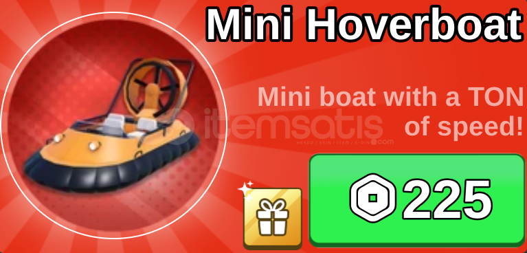 Fish It! Mini Hoverboat Fish It! Mini Hoverboat