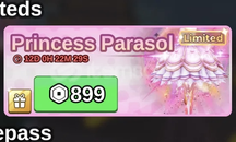 FISH IT PRINCESS PARASOL FISH IT PRINCESS PARASOL