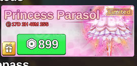 Fish İt Princess Parasol