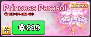 Fish İt Princess Parasol