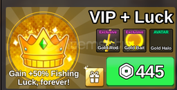 FISH IT VIP + Luck gamepass