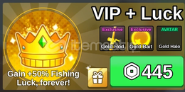 FISH IT VIP + LUCK GAMEPASS