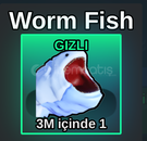 FİSH İT - 1 İN 3M WORM FİSH