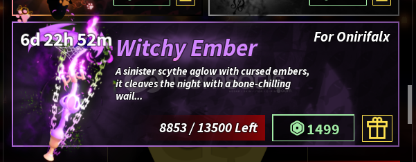 ⭐Fish Witchy Ember⭐ ⭐Fish Witchy Ember⭐