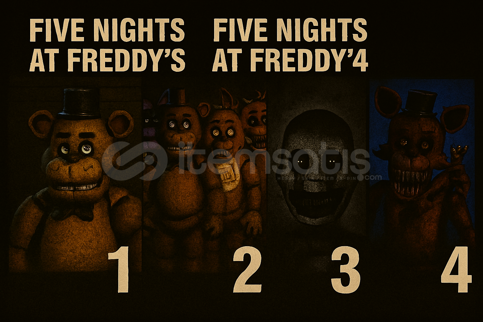 ⭐Five Nights at Freddy's 1-4 | Sınırsız⭐ ⭐Five Nights at Freddy's 1-4 | Sınırsız⭐