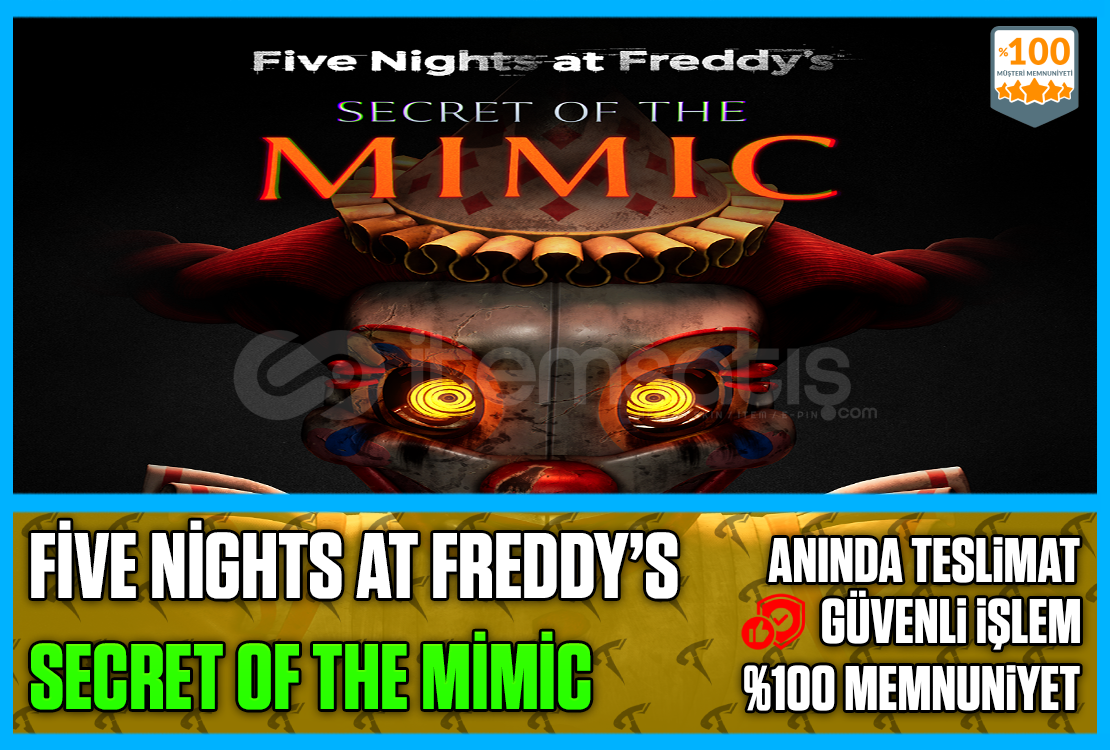 ⭐️☘️Five Nights at Freddy's Secret of the Mimic ⭐️☘️Five Nights at Freddy's Secret of the Mimic