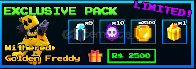 Five Nights TD Exclusive Pack Five Nights TD Exclusive Pack