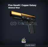 Five-SeveN Copper Galaxy Minimal Wear