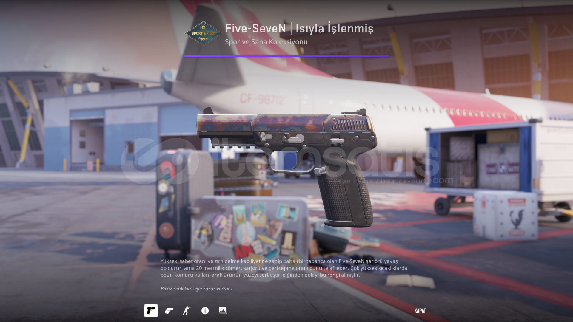 ✨Five-SeveN | Isıyla İşlenmiş✨ ✨Five-SeveN | Isıyla İşlenmiş✨