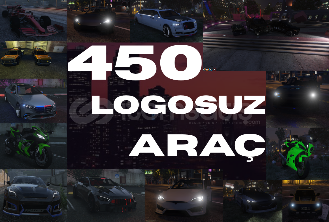 FiveM Araç Paketi – 450 Full Optimize Araçlar  FiveM Araç Paketi – 450 Full Optimize Araçlar