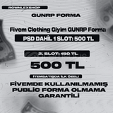 Fivem Clothing Giyim GUNRP Forma