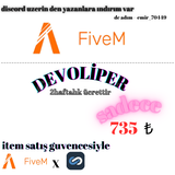 FİVEM DEVOLİPER UCRETİ