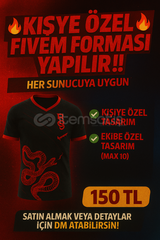 FİVEM KİŞİYE ÖZEL TASARIM FORMA !!!