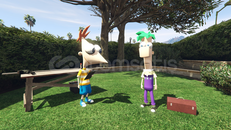 Fivem Phineas and Ferb Peds