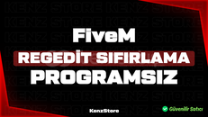 ⚡ FİVEM PROGRAMSIZ REGEDİT SIFIRLAMA