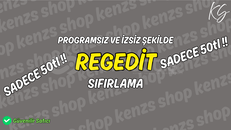 ⚡ FİVEM PROGRAMSIZ REGEDİT SIFIRLAMA